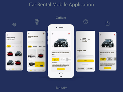 Car Rental Mobile Application car rental mobile application