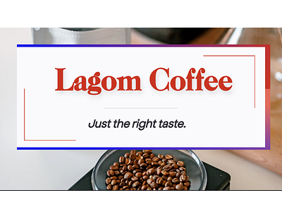 Lagom Coffee Dribble x Pitch Submission deck design pitch presentation