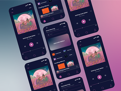 Music Player App Design