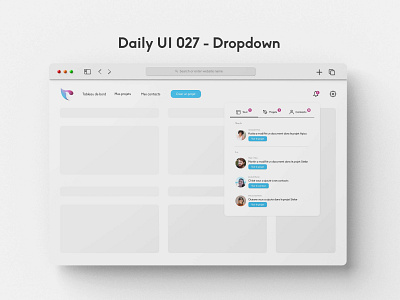 Daily UI 027 - Dropdown