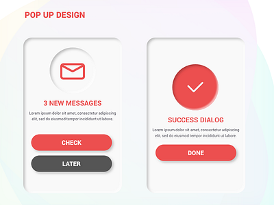 Popup Design mobile app mobile design mobile ui sketch