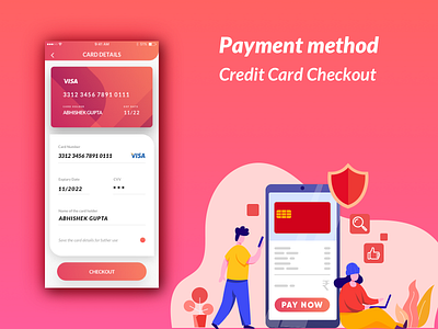 Payment method Credit Card Checkout