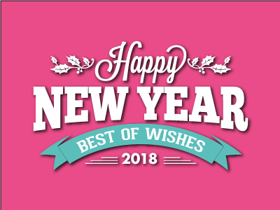 Dribbble Happy New Year 2018 happy new year