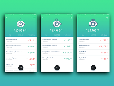 Banking app design banking app