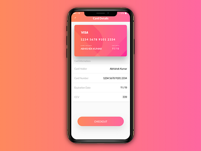 New design for Payment on mobile app by Abhishek gupta on Dribbble