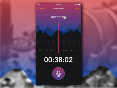 Mobile Recording screen mobile app