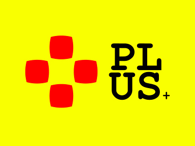 PLUS Logo branding graphic design logo