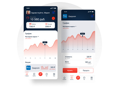 Investment Mobile App Exploration app bank bank app banking credit card dashboard design investing investment mobile mobile design money trade trading ui ux