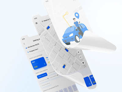 On-Demand Car Wash App app app design booking carwash design mobile ondemand uber ui user interface ux