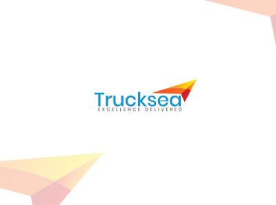 TruckSea Logo branding design graphics illustration logo ui ux