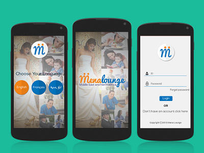 Menalounge App android babu chatting dating app design engineer engineerbabu job marriage material ui ux