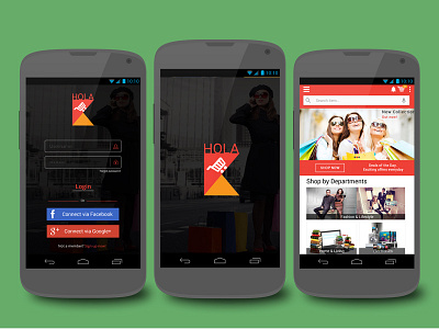 Holakart E-Commerce App android babu design e commerce app engineer engineerbabu ios material ui ux