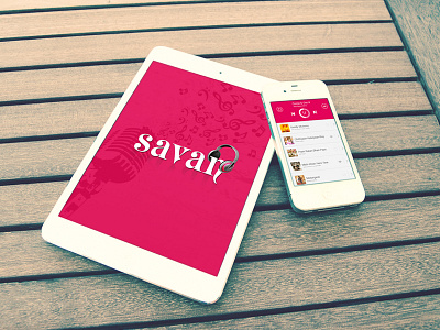 Savan Music App: EngineerBabu android app design graphic ios material design music ui ux