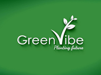 GreenVibe Logo: EngineerBabu android graphic design greenvibe illustration logo logodesign material nature plantation ui ux vector