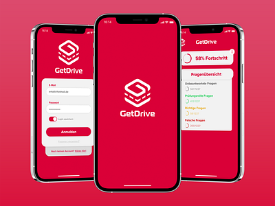 GetDrive - Driving school App UI/UX