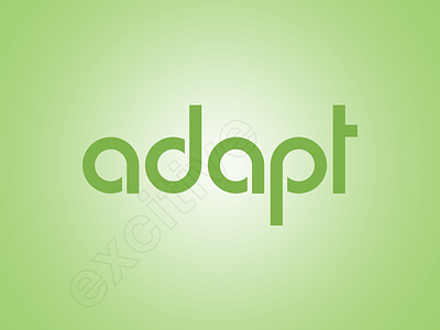 adapt Logotype app ios logo design typography