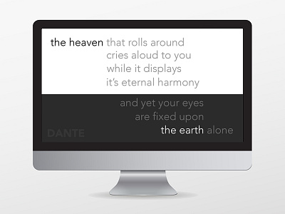 Dante Quote Dribbble