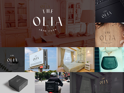 OLIA The SkinCare. 3d animation brandidentity branding brandingdesign business business card fashion graphic design illustration letterhead lettering lgotype logo motion graphics stationery ui vector