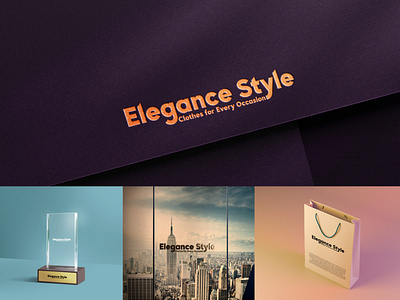 Elegance Style - Clothing Brand branding brandingdesign design elegance fashion graphic design illustration logo ui ux vector