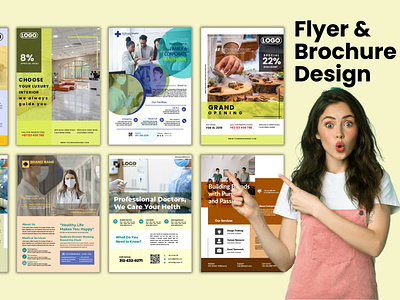 Medical Flyer Bundle- Flyer Design animation branding brandingdesign design fashion gradient graphic design illustration logo motion graphics poster typography ui ux vector