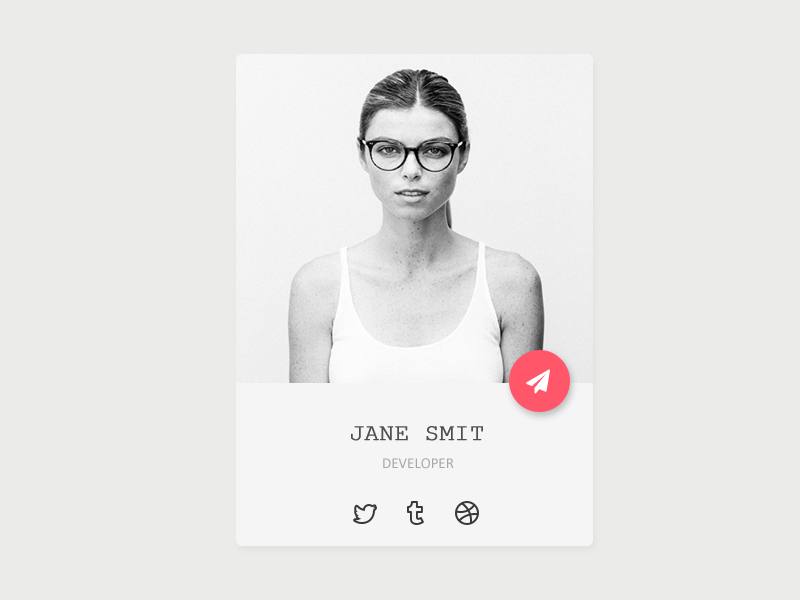 Profile widget