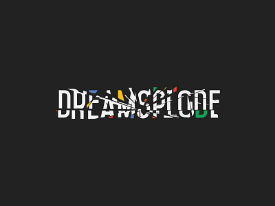 DREAMSPLODE brand branding dreams explode identity illustration logo symbol typography