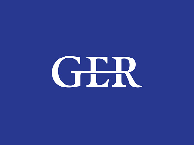 GER attorney brand branding design gary ger icon law logo roshental typography vector