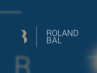 Roland Bal - Ebook & Logo Design brand branding ebook ebook design icon logo logo design monogram logo typography