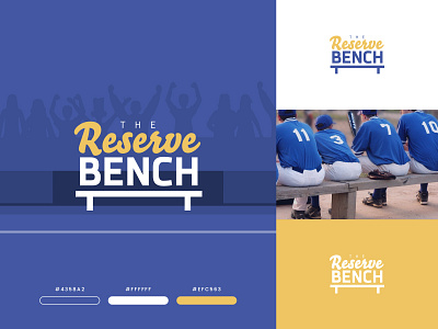 The Reserve Bench | Logo design bench brand branding design icon illustration logo logodesign reserve reservebench typography vector