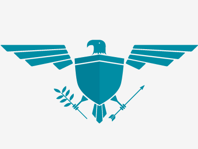 Updated Presidential Icon arrow bird eagle icon leaf president shield wings