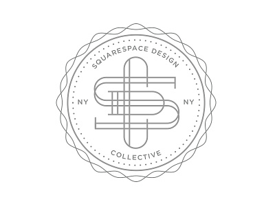 Squarespace Design Collective design fun ny squarespace stamp