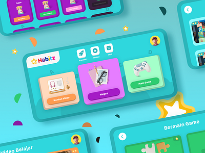 Habitz.id | Game Edu app behance design dribbble figma game habitz ilustration kids mobile starchart ui uiuxindo userinterfacedesign ux uxinspiration