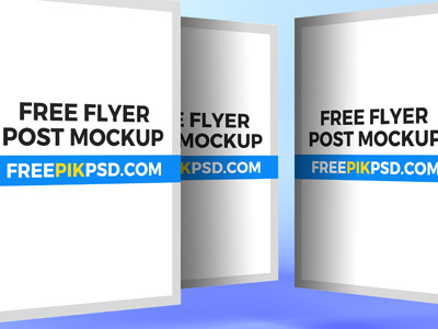 Free Posters And Flyers Mockups Psd easy to use editable free photo psd