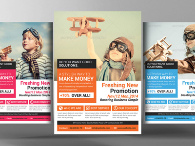 Business Marketing Flyer PSd a4 ad advertise advertising agency blue business business flyer clean company