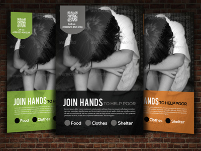 Charity Flyer Psd Templates