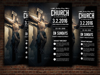 Church Flyer Template a4 ad advertise advertising business flyer church flyer template clean company