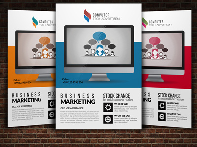 Business Flyer Templates a4 ad advertise advertising business flyer clean company