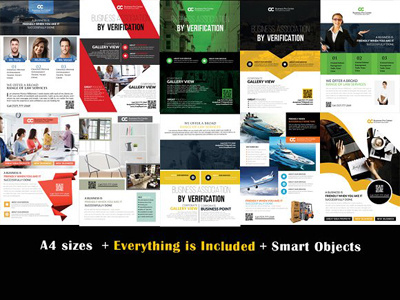 10 Business Flyer Bundle 10 business flyer bundle agency blue business business corporate agency flyer business flyer clean company