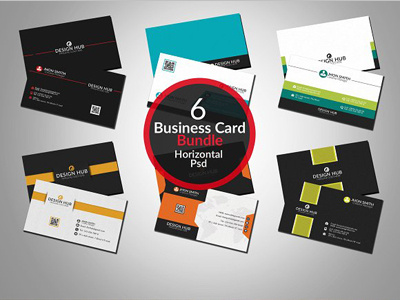 Creative business cards bundle agency blue business business corporate agency flyer business flyer clean company creative business cards bundle