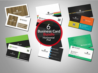 6 New Creative business cards bundle 6 creative business cards bundle agency blue business business corporate agency flyer business flyer clean company