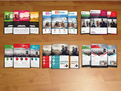 6 Tour Travel Flyer Bundle 6 tour travel flyer bundle agency blue business business corporate agency flyer business flyer clean company