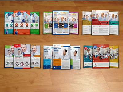6 Multi use Medical Flyer Bundle 6 multi use medical flyer bundle agency blue business business corporate agency flyer business flyer clean company