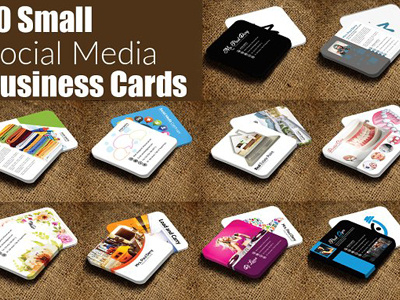 10 Multiuse Mini Contact Card Bundle agency blue business business corporate agency flyer business flyer clean company