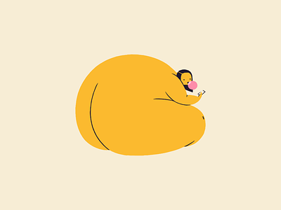 Gum n Butts | Fun illustration, Illustration, Sketch 