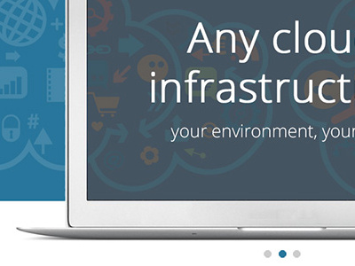 Cloud product landing page