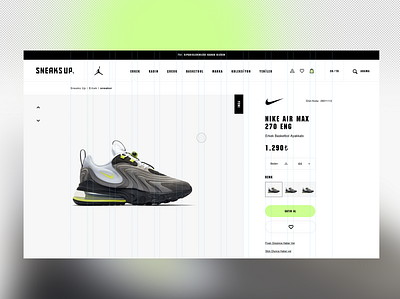 Product Detail / E-Commerce adidas artdirection bag branding concept design ecommerce nike sale shoe shopping sneaker ui ux