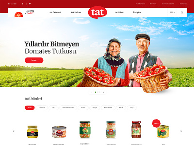 tat artdirection branding concept food interface kollektif mobile tat tomatoe tomatoes uidesign web website
