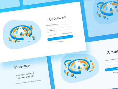Dd Login Page bear blue brand data data analysis forgot passwords illustration login page polarbear ui ux web design