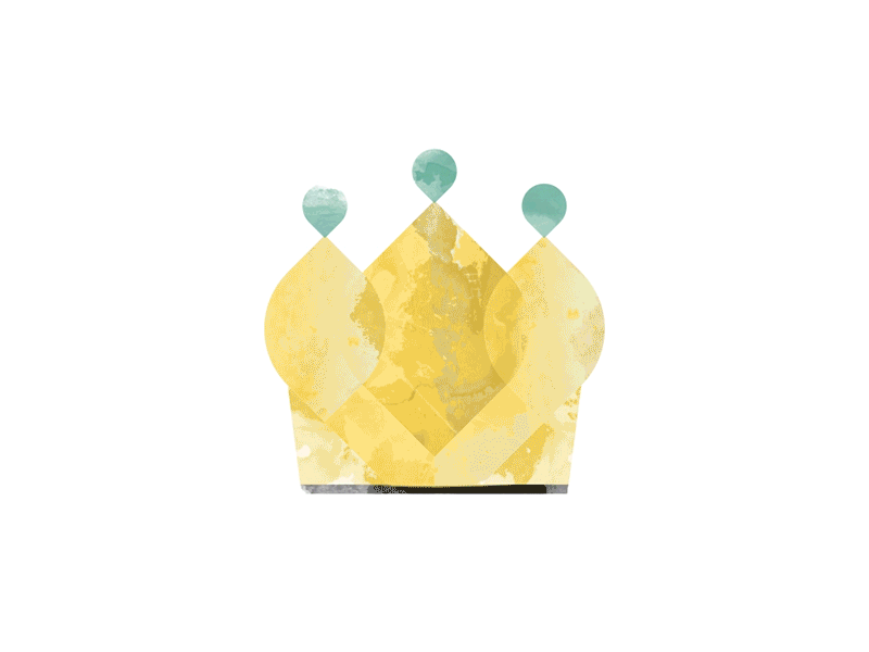 Queen Bey 2d animation bee beyonce crown design graphic motion graphics queen yellow