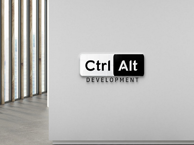Ctrl Alt Development logo logo design